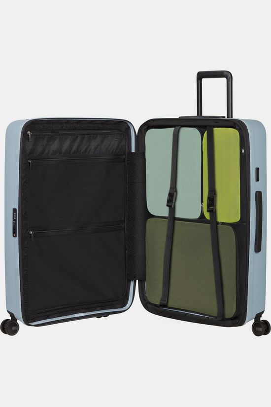 Samsonite Trolley Restackd Spinner 75 Exp Fog Blue