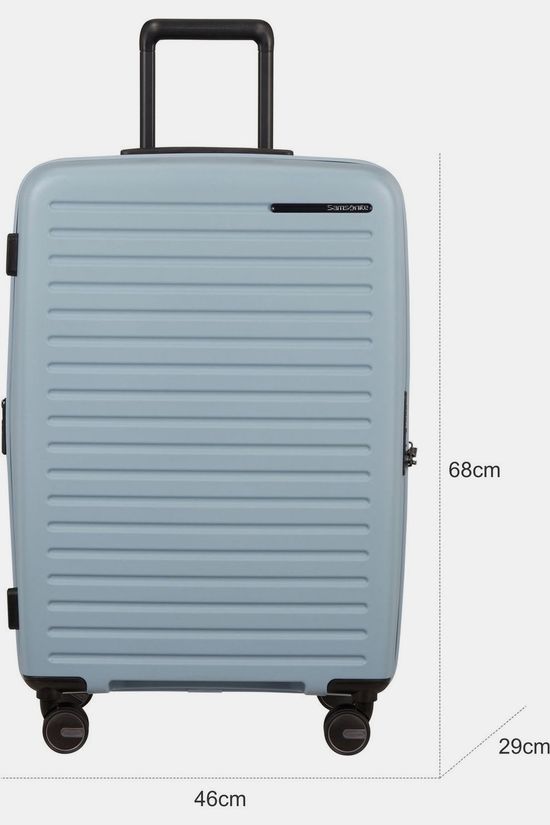Samsonite Trolley Restackd Spinner 68/25 Exp Fog Blue
