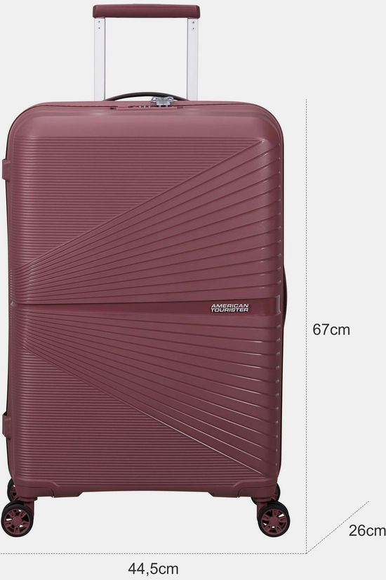 American Tourister Valise Airconic Spinner 67/24 Tsa Galactic Mauve