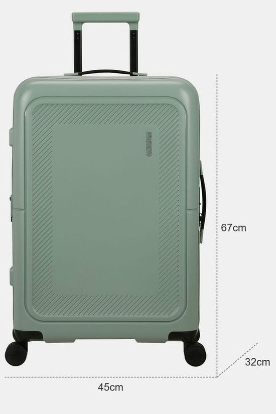 American Tourister Trolley Dashpop Spinner 67/24 Exp Tsa Iceberg Green