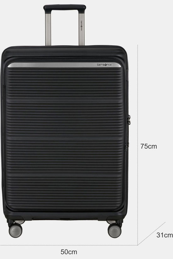 Samsonite Valise Paralux Hs Spinner 75 Exp Black