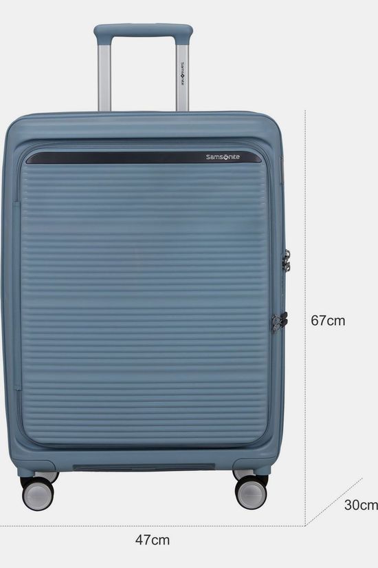 Samsonite Trolley Paralux Hs Spinner 67/24 Exp Fog Blue