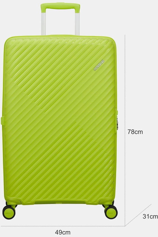 American Tourister Valise Diablast Spinner 78/29 Exp Tsa Hyper Lime