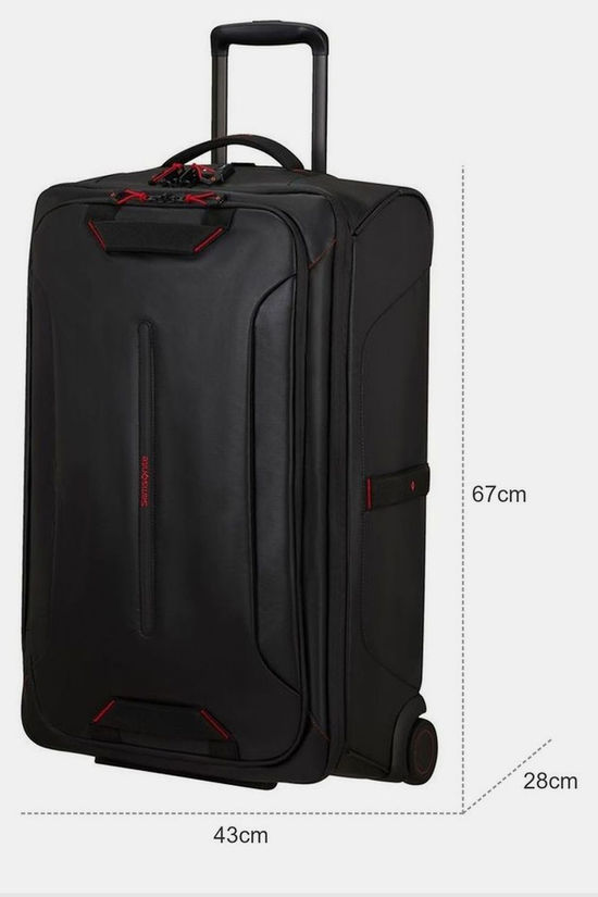 Samsonite Trolley Ecodiver Duffle/Wh 67 Black