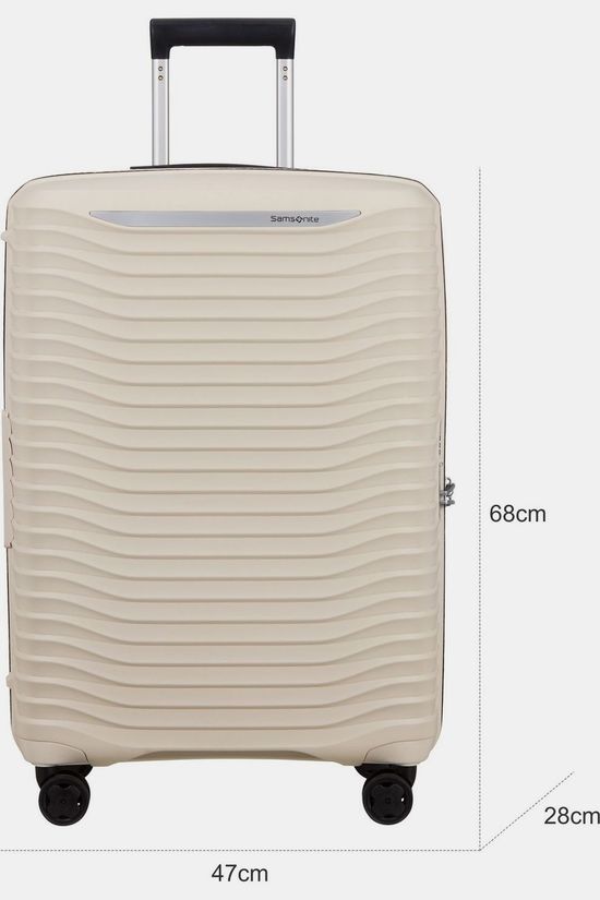 Samsonite Valise Upscape Spinner 68 Exp Sandstone