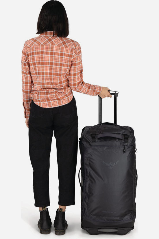Osprey Valise Transporter Wheeled Duffel 90 Raven Black/Black