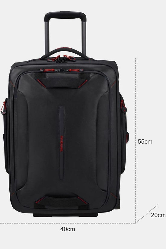 Samsonite Trolley Ecodiver Duffle/Wh 55/20 Black