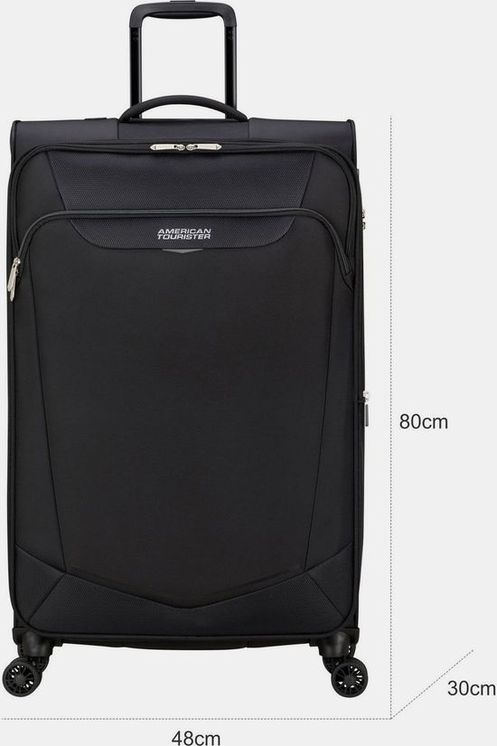 American Tourister Valise Summerride Spinner L Exp Tsa Black