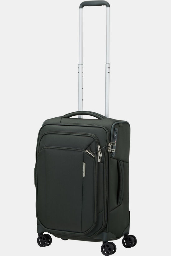Samsonite Bagage À Main Respark Spinner 55 Length 35 Exp Forest Green