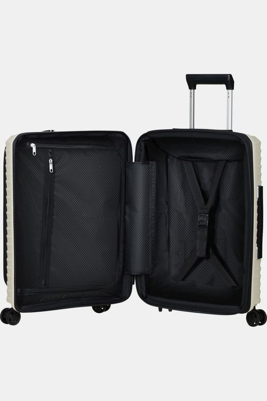 Samsonite Bagage À Main Upscape Spinner 55 Exp Easy Access Sandstone
