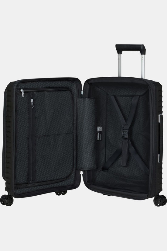 Samsonite Handbagage Upscape Spinner 55 Exp Easy Access Black