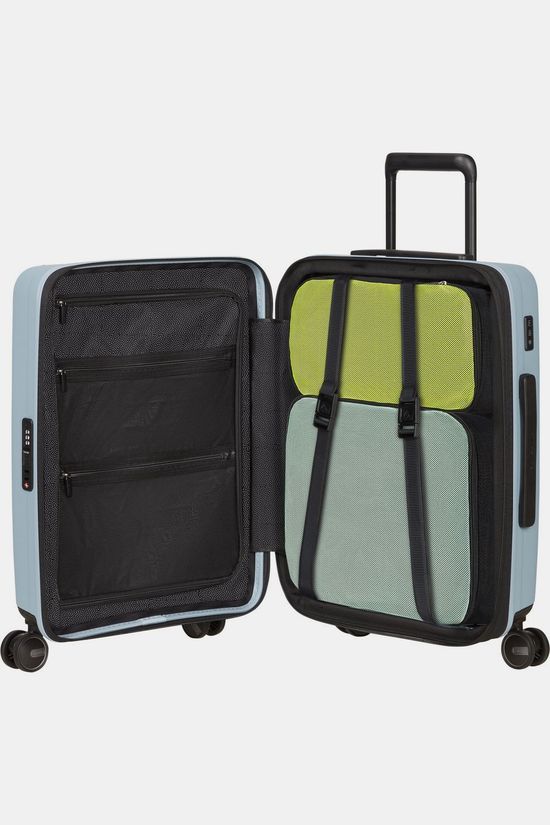 Samsonite Handbagage Restackd Spinner 55 Exp Fog Blue