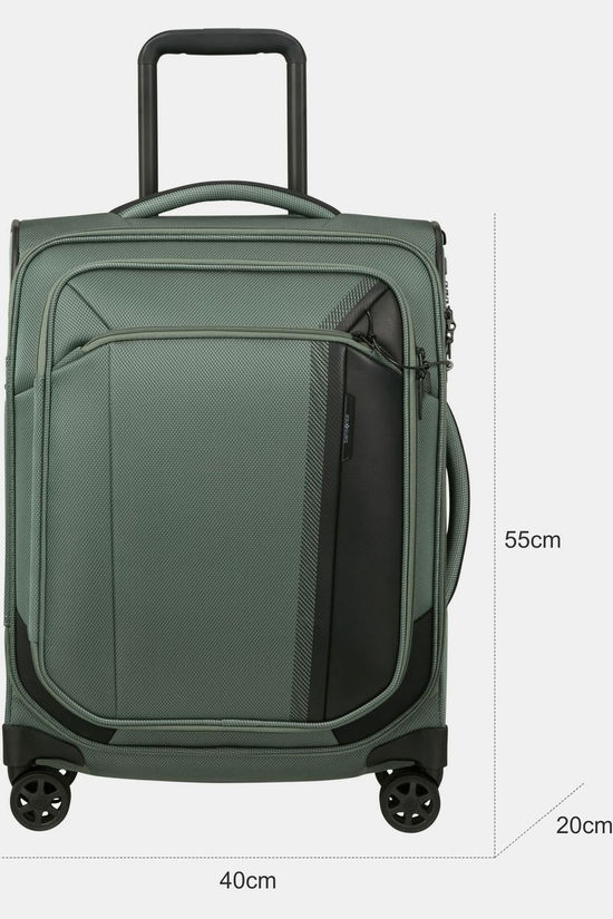 Samsonite Bagage À Main Respark Spinner 55/20 Strict Light Sage