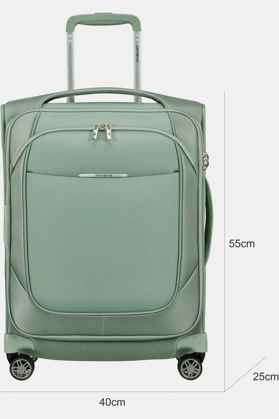 Samsonite Bagage À Main Re-Lite Spinner 55/20 Exp Sage