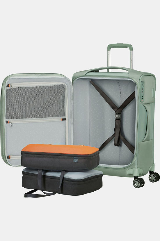 Samsonite Bagage À Main Re-Lite Spinner 55/20 Exp Sage