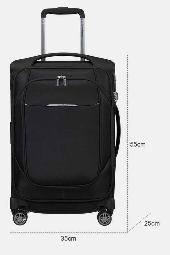 Samsonite Bagage À Main Re-Lite Sp. 55/20 Exp Length 35Cm Black