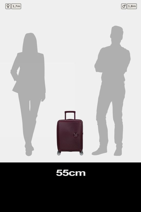 American Tourister Bagage À Main Soundbox Spinner 55/20 Tsa Exp Wild Cherry