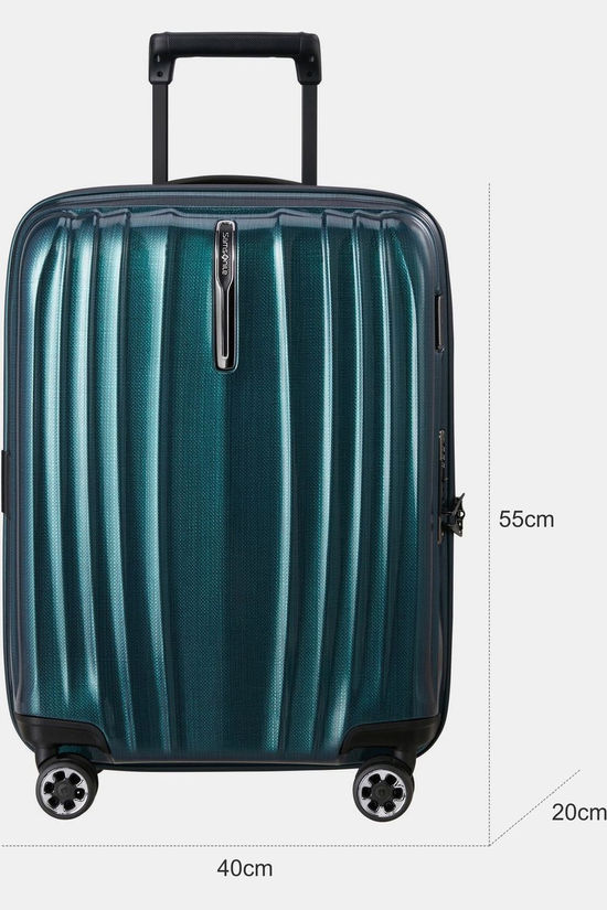 Samsonite Bagage À Main Nexis Spinner 55/20 Exp L 40Cm Deep Petrol