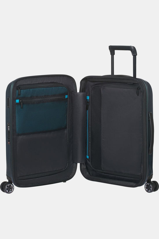 Samsonite Bagage À Main Nexis Spinner 55/20 Exp L 40Cm Deep Petrol