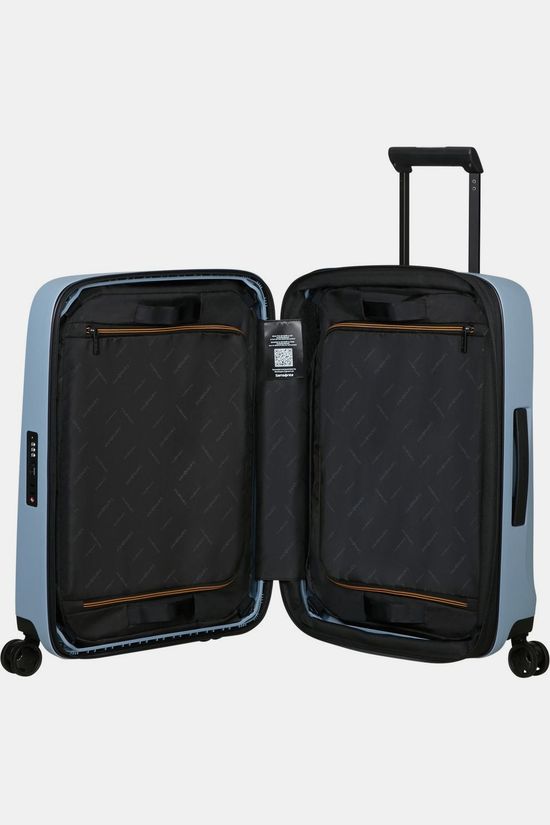 Samsonite Bagage À Main Essens Spinner 55/20 Exp Zip Fog Blue