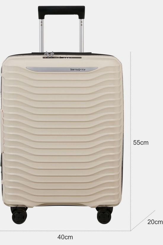 Samsonite Handbagage Upscape Spinner 55/20 Exp L 40Cm Sandstone