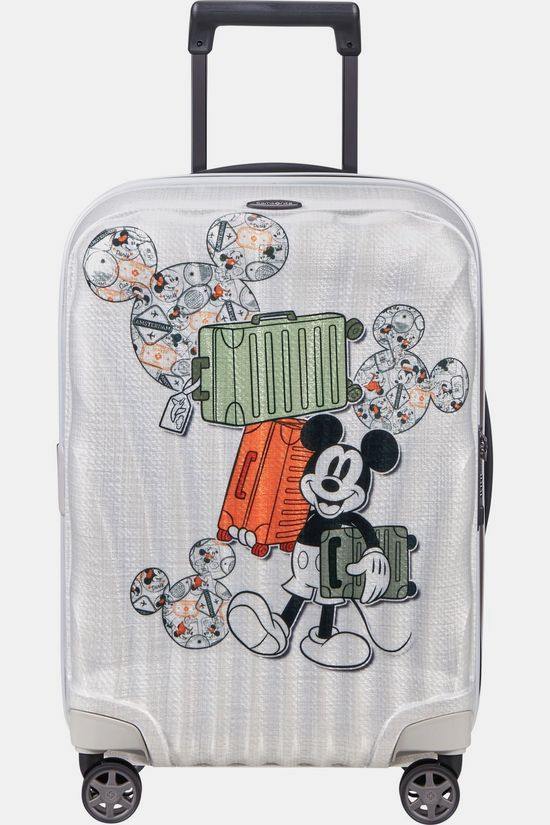 Samsonite Bagage À Main C-Lite Disney Spinner 55/20 Exp L 40Cm Disney Mickey'S Travel Tales