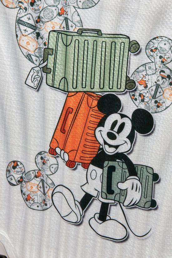 Samsonite Bagage À Main C-Lite Disney Spinner 55/20 Exp L 40Cm Disney Mickey'S Travel Tales
