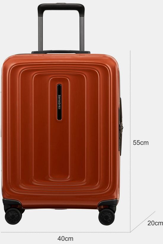 Samsonite Bagage À Main 2Wander Spinner 55/20 Exp Metallic Terracotta