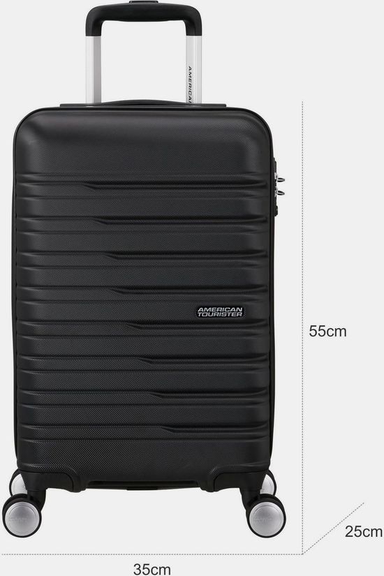 American Tourister Bagage À Main Flashline Spinner 55/20 L 35Cm Shadow Black