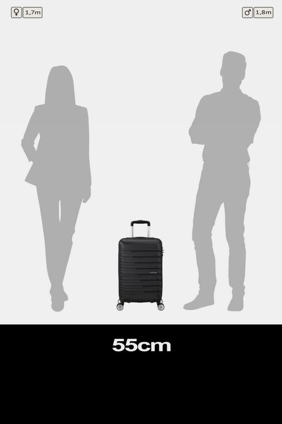 American Tourister Bagage À Main Flashline Spinner 55/20 L 35Cm Shadow Black