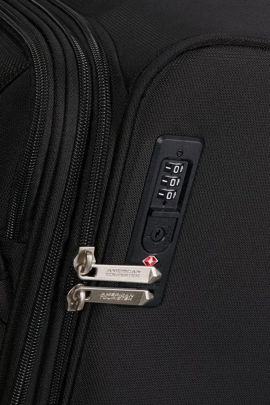 American Tourister Bagage À Main Summerride Spinner 55/20 Exp Tsa L 35Cm Black