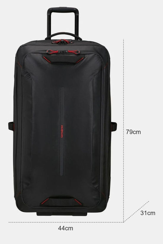 Samsonite Trolley Ecodiver Duffle/Wh 79/29 Black