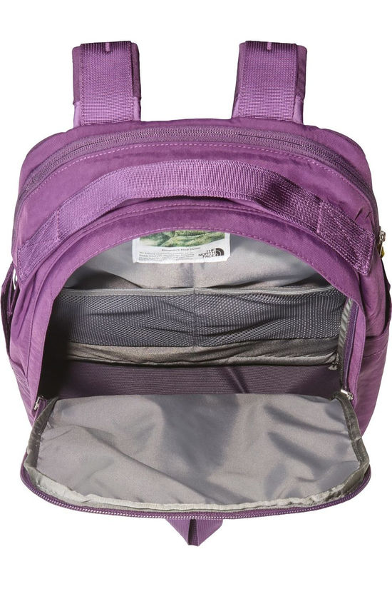 The North Face Berkeley Daypack 16L Black Currant Purple/Yellow Silt