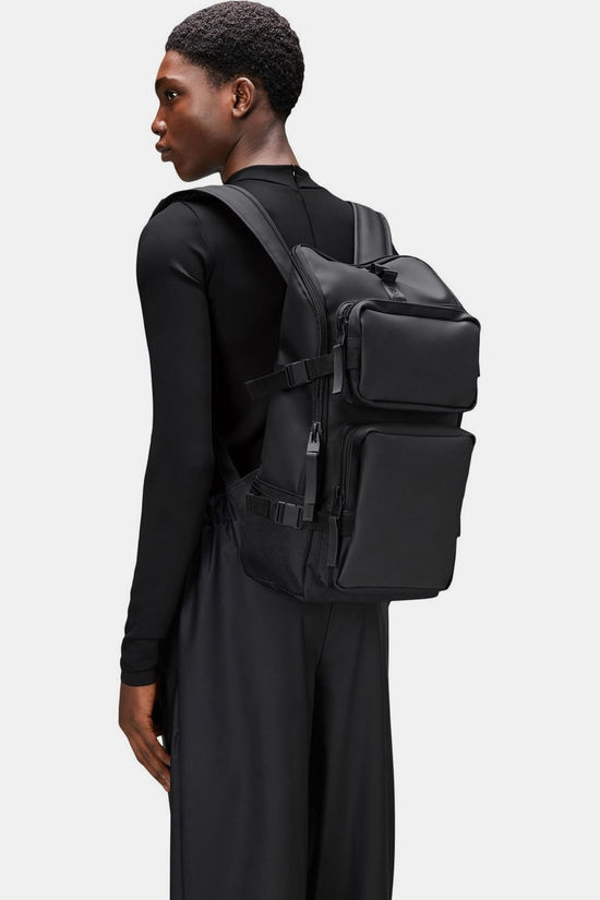 Rains Sac À Dos Trail Cargo Backpack W3 Black