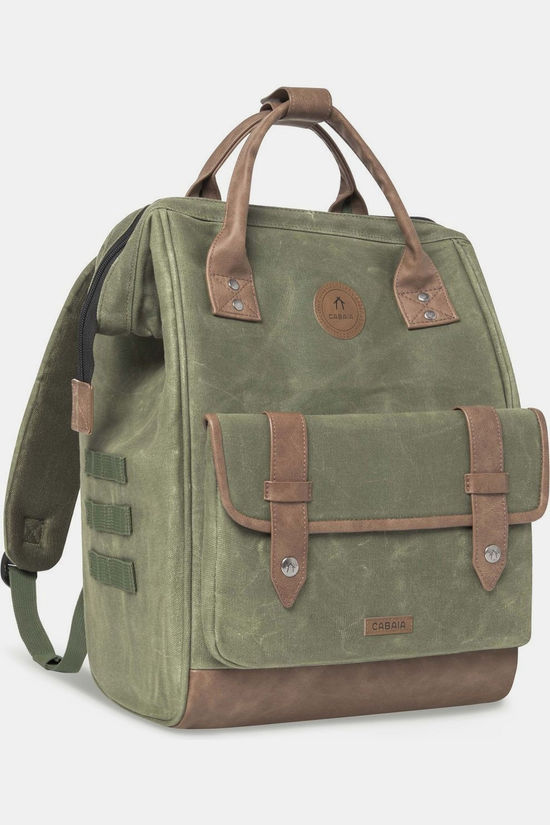 Cabaïa Dagrugzak Adventurer Waxed Cotton Medium 18L Nicosie