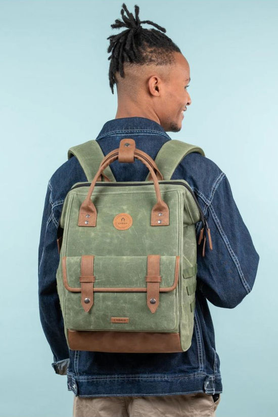 Cabaïa Dagrugzak Adventurer Waxed Cotton Medium 18L Nicosie