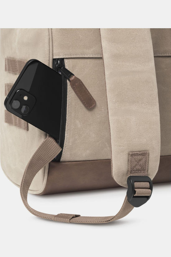 Cabaïa Sac À Dos Adventurer Waxed Cotton Medium 18L Rabat