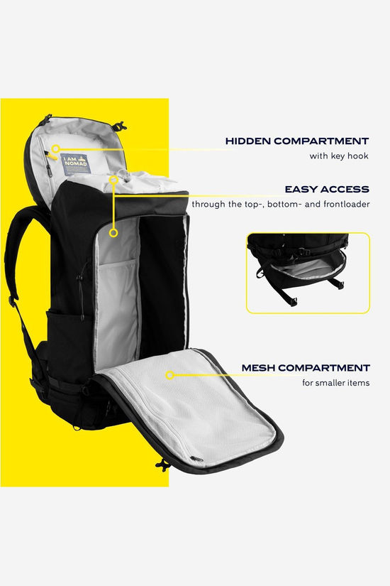 Nomad Sac À Dos Torcal Premium 70 Black