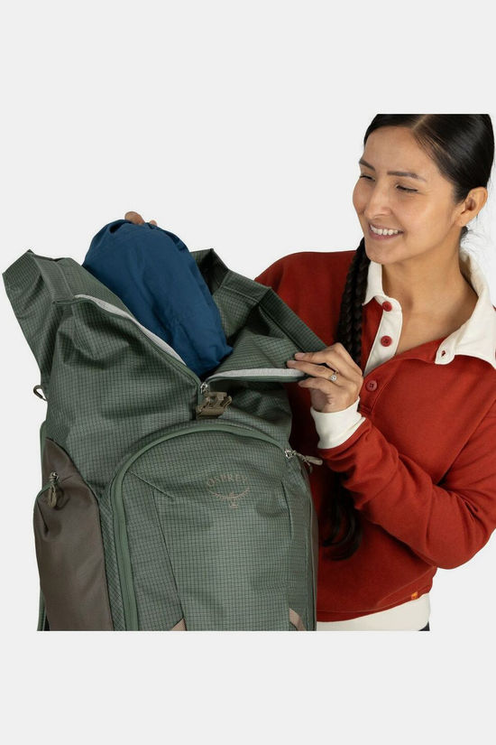 Osprey Dagrugzak Transporter Roll Top Pack 30L Pine Leaf/Earl Grey