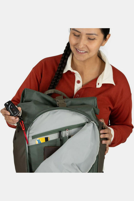 Osprey Dagrugzak Transporter Roll Top Pack 30L Pine Leaf/Earl Grey