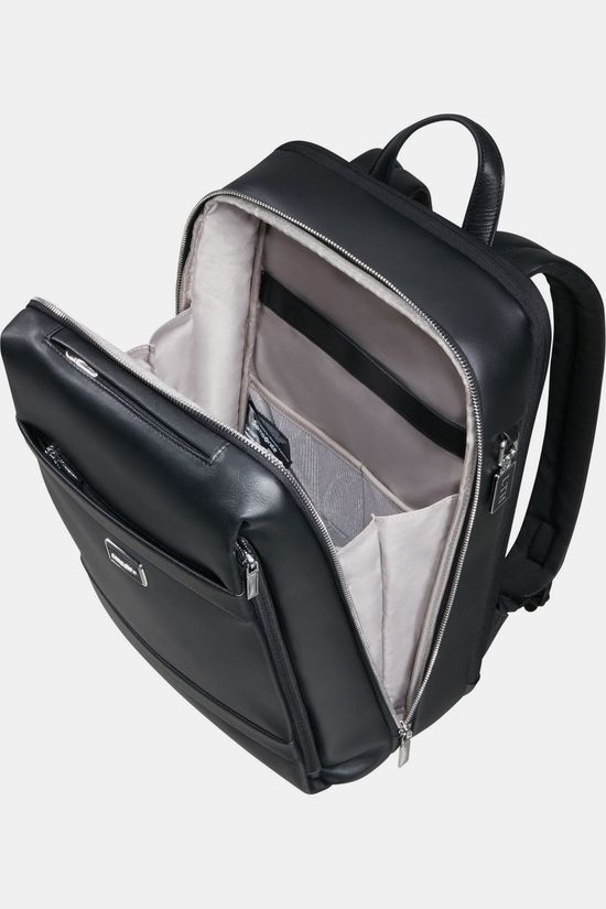 Samsonite Sac À Dos Image Biz Leather Backpack 14.1" Black