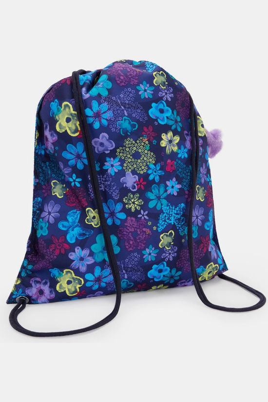 Kipling Dagrugzak Supertaboo 15L Dark Flower Stamp