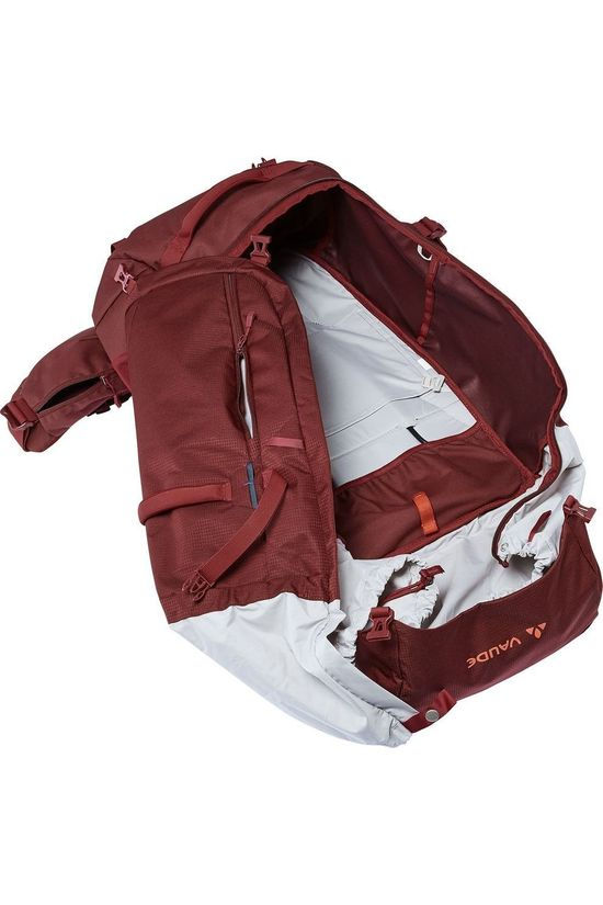 Vaude Rugzak Women's Astrum Evo 55+10 Dark Cherry