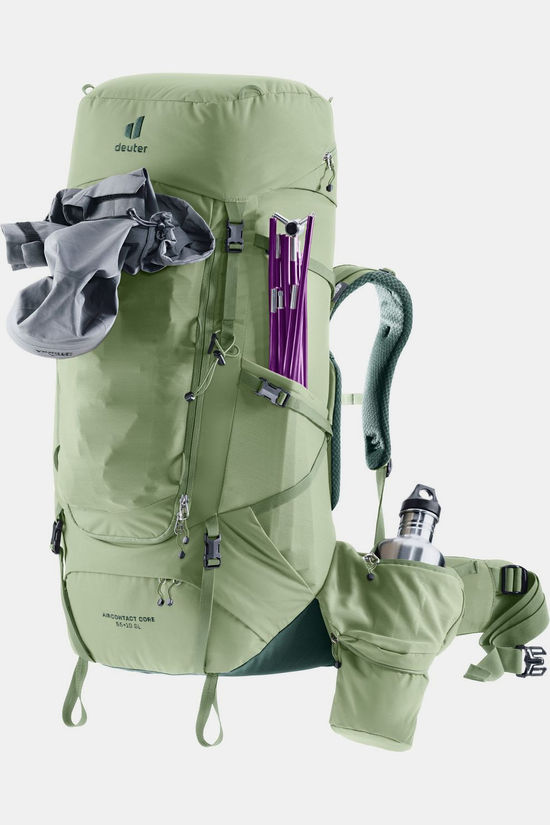Deuter Sac À Dos Aircontact Core 55+10 Sl Grove-Ivy