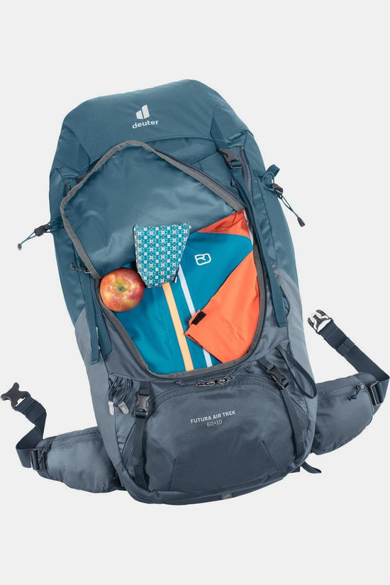 Deuter Sac À Dos Futura Air Trek 60 + 10 Petrol/Mid Grey
