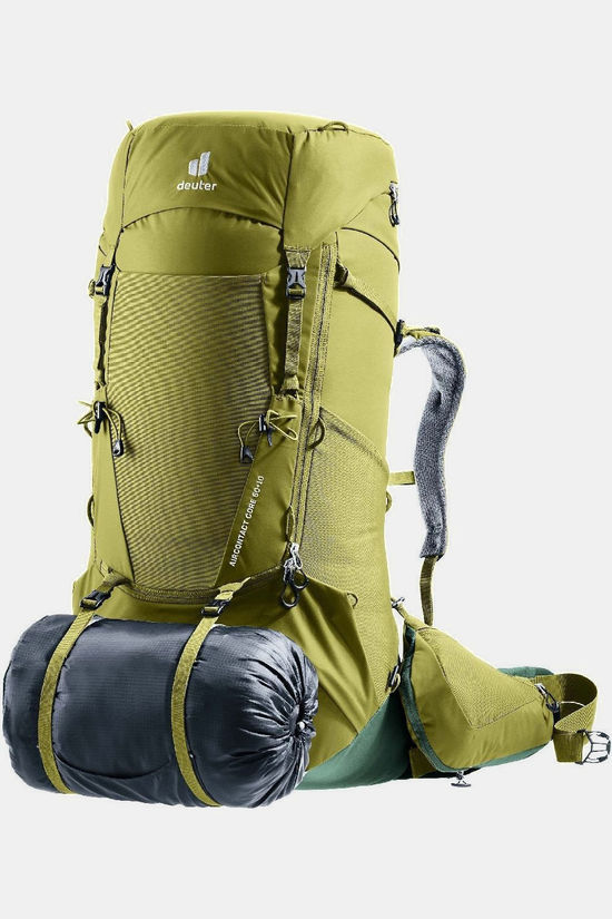 Deuter Sac À Dos Aircontact Core 60+10 Cactus-Ivy