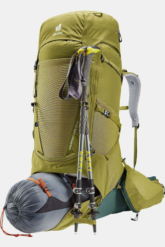 Deuter Sac À Dos Aircontact Core 60+10 Cactus-Ivy