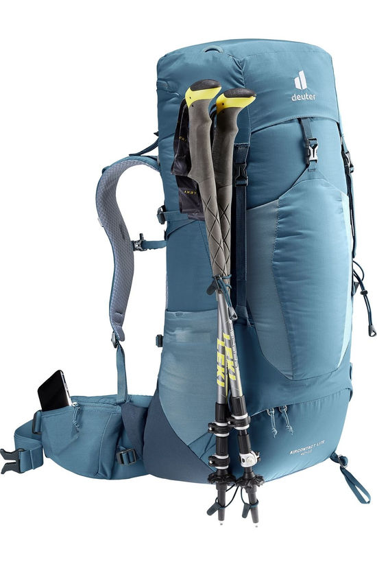 Deuter Sac À Dos Aircontact Lite 40 + 10 Atlantic/Ink