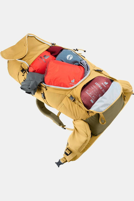 Deuter Rugzak Aircontact Core 60+10 Savanna-Nori