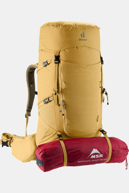 Deuter Rugzak Aircontact Core 60+10 Savanna-Nori